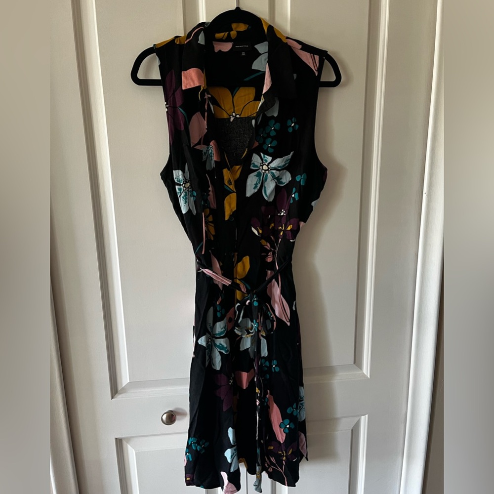 Sleeves floral dress